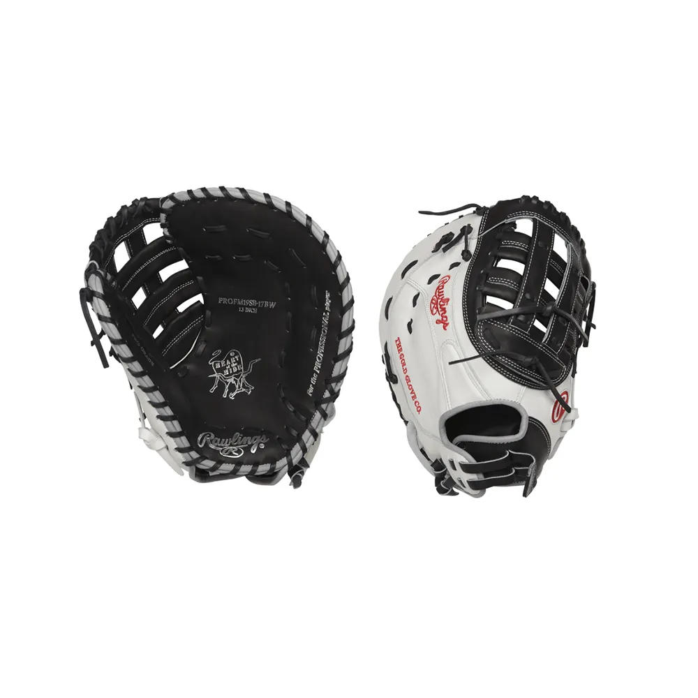 2020 Rawlings Heart of the Hide 13" Fastpitch Softball 1st Base Mitt: PROFM19SB-17BW