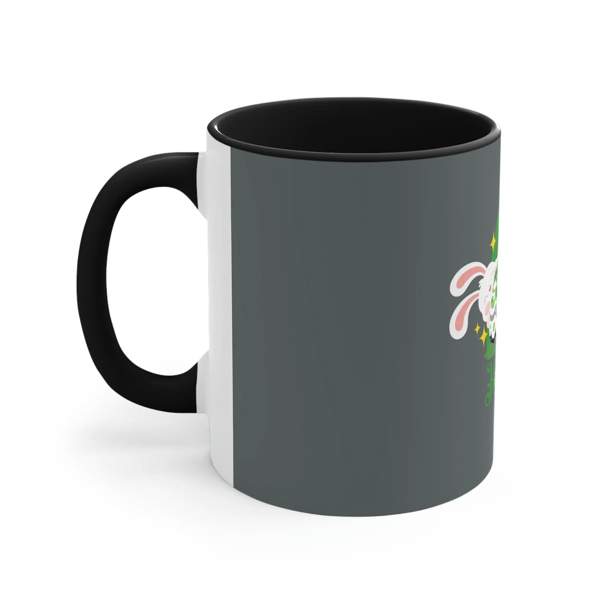 Aromantic Flag Accent Coffee Mug Easter Festival - Happy Easter 2023