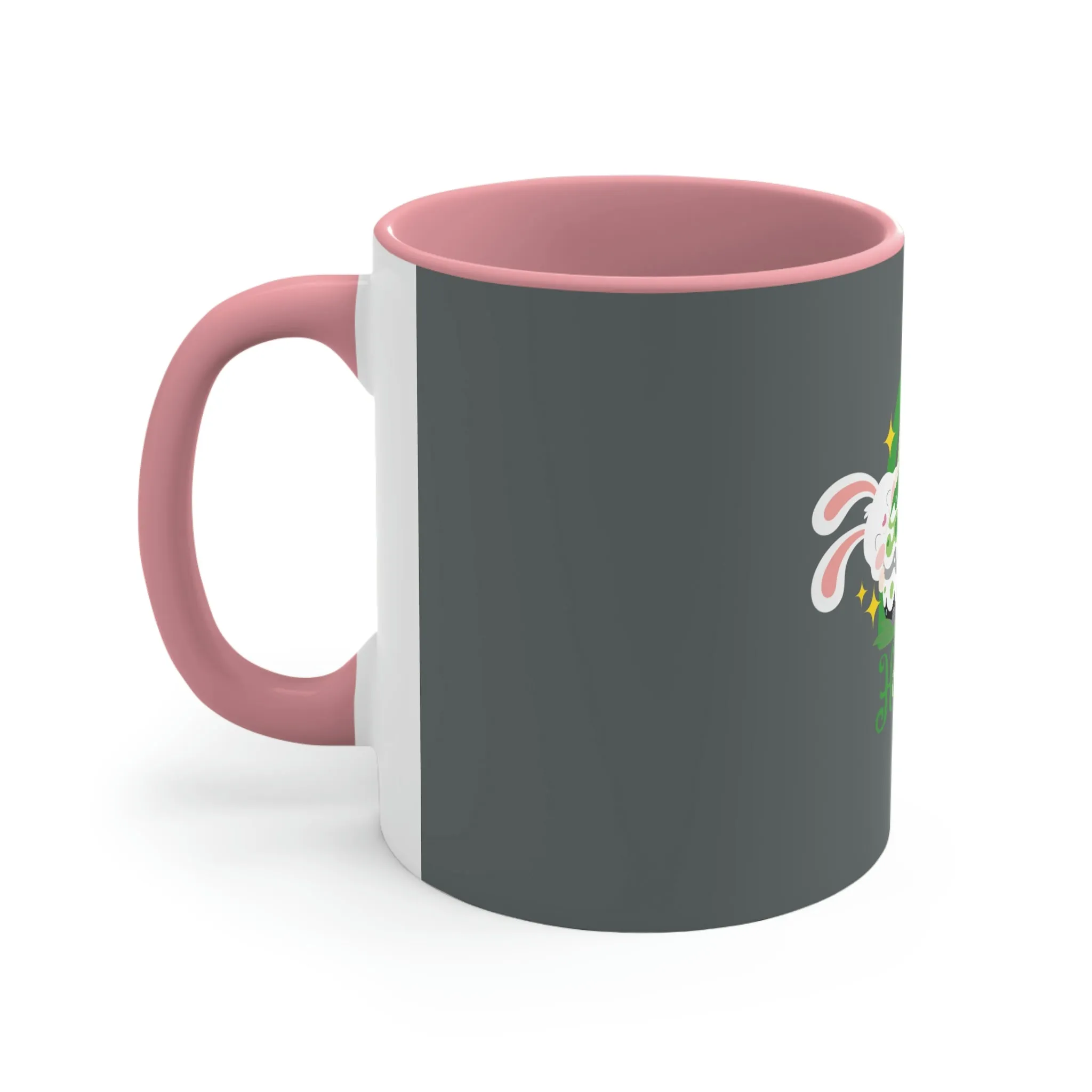 Aromantic Flag Accent Coffee Mug Easter Festival - Happy Easter 2023