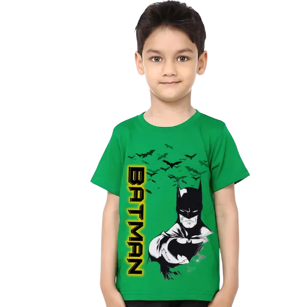 BAT MAN Printed T Shirt for Kids