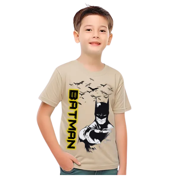 BAT MAN Printed T Shirt for Kids