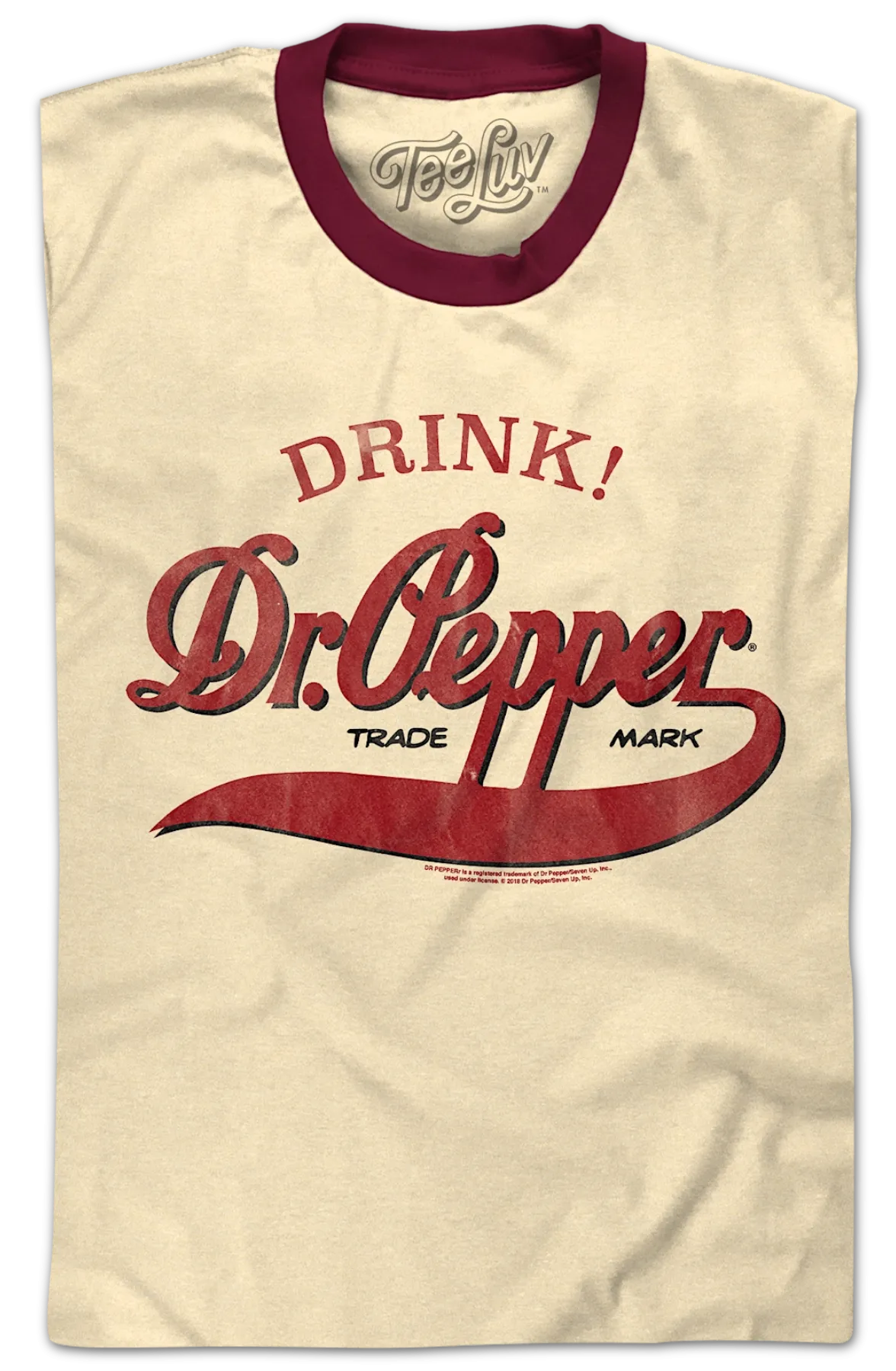 Drink Dr. Pepper Ringer Shirt