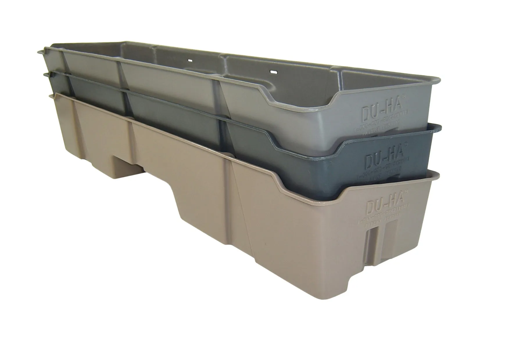 DU-HA 10001 DU-HA® Interior Storage/Gun Case; Incl. Gun Rack/Organizer; Dark Gray;