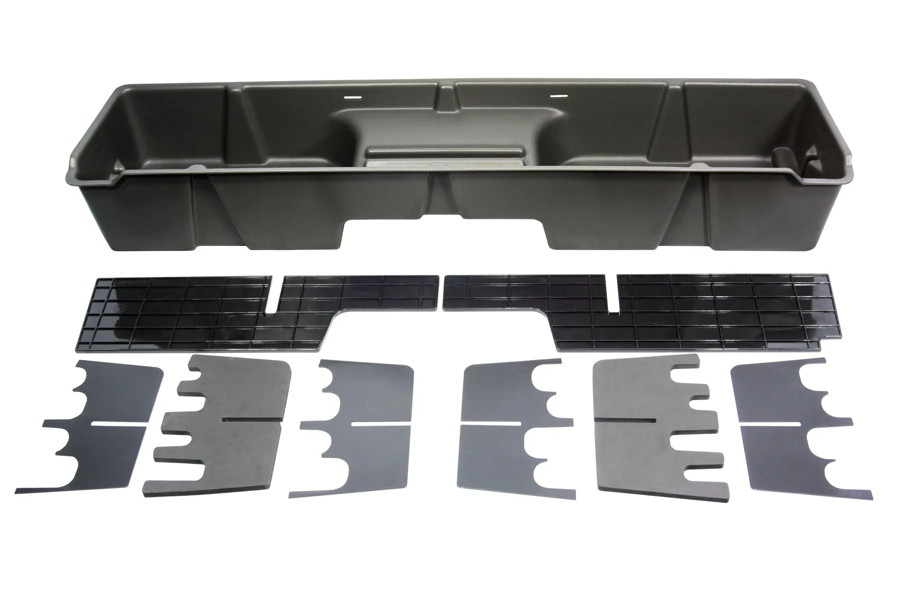 DU-HA 10001 DU-HA® Interior Storage/Gun Case; Incl. Gun Rack/Organizer; Dark Gray;