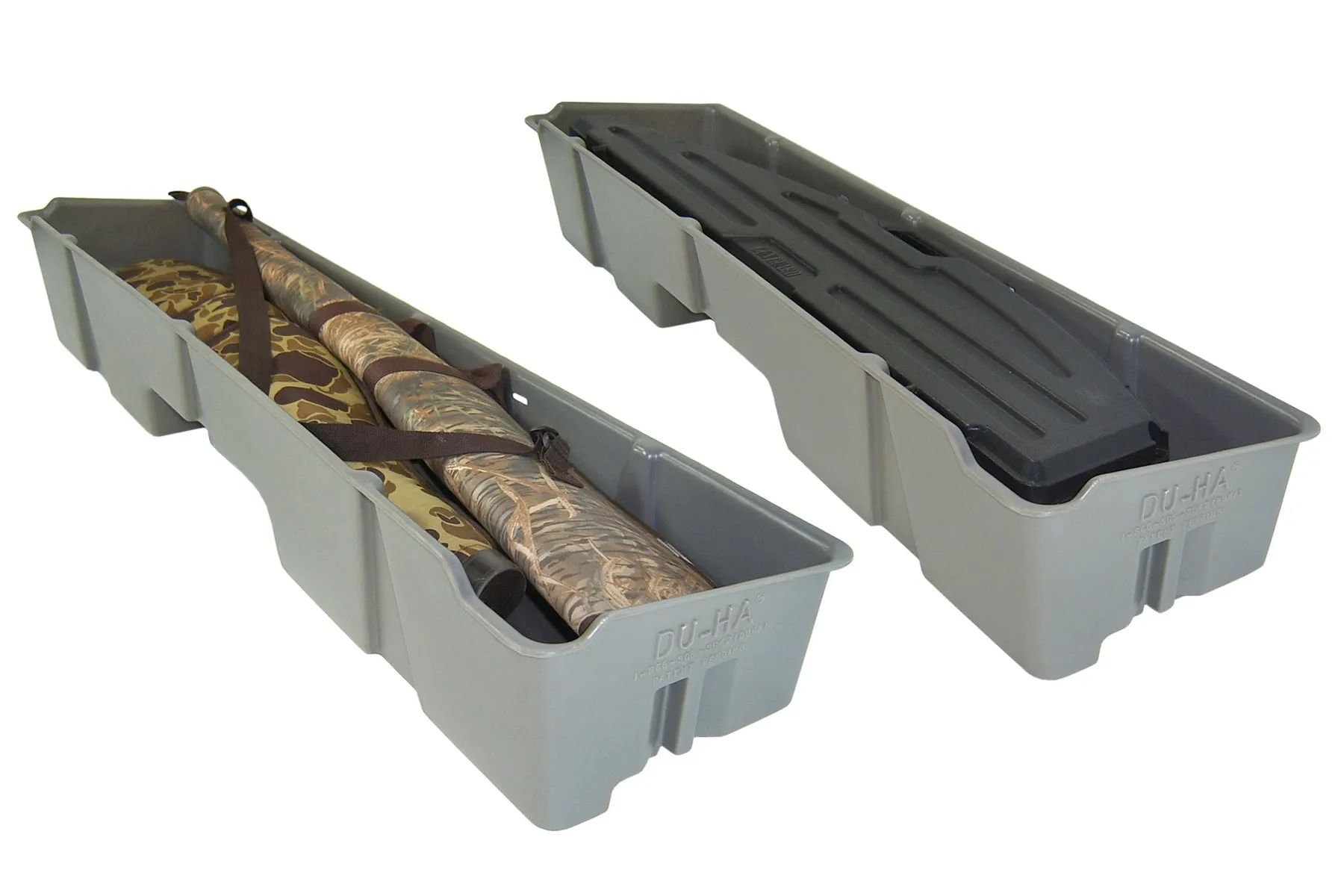 DU-HA 10001 DU-HA® Interior Storage/Gun Case; Incl. Gun Rack/Organizer; Dark Gray;