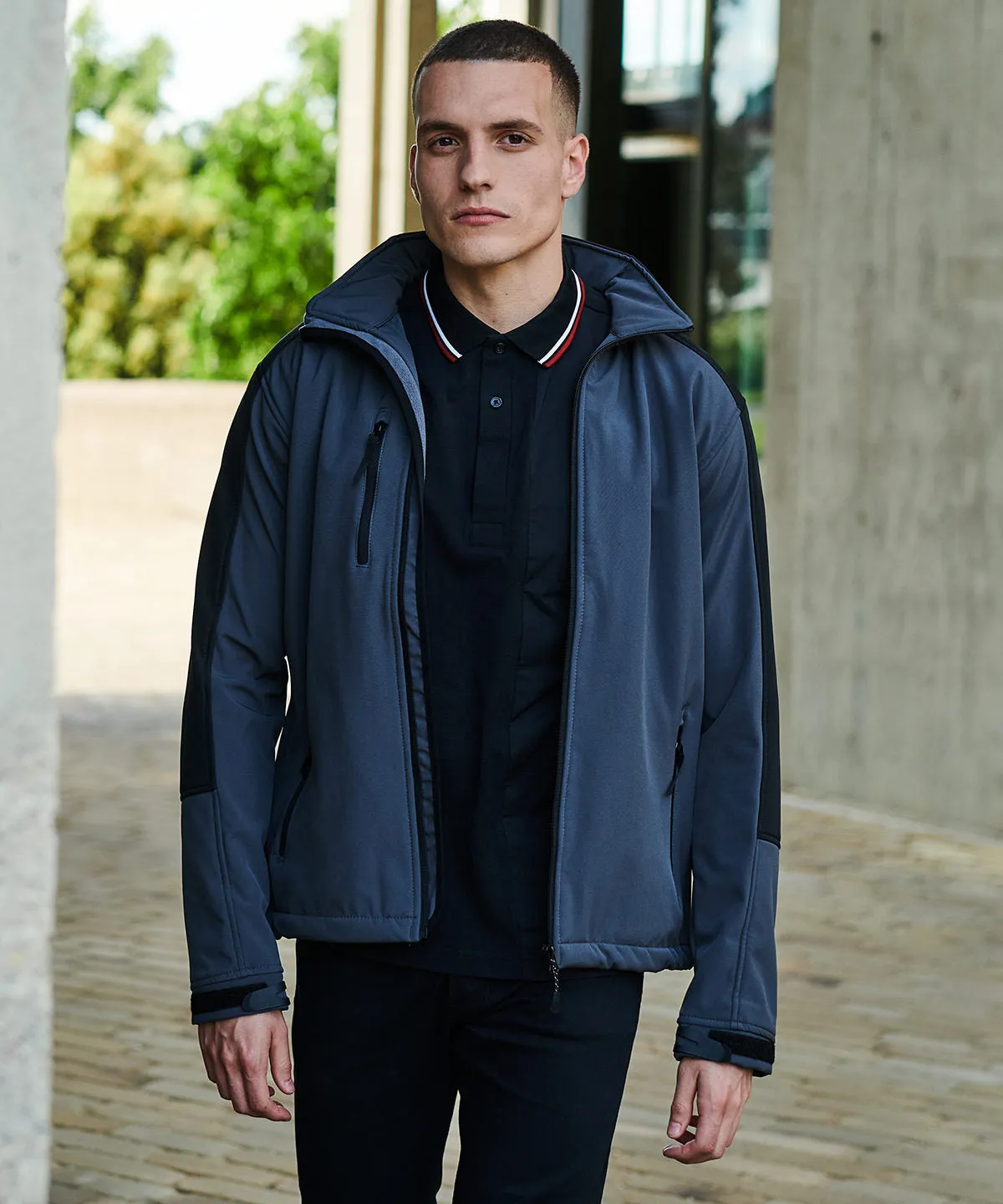 Hydroforce 3-layer softshell | Navy/Black