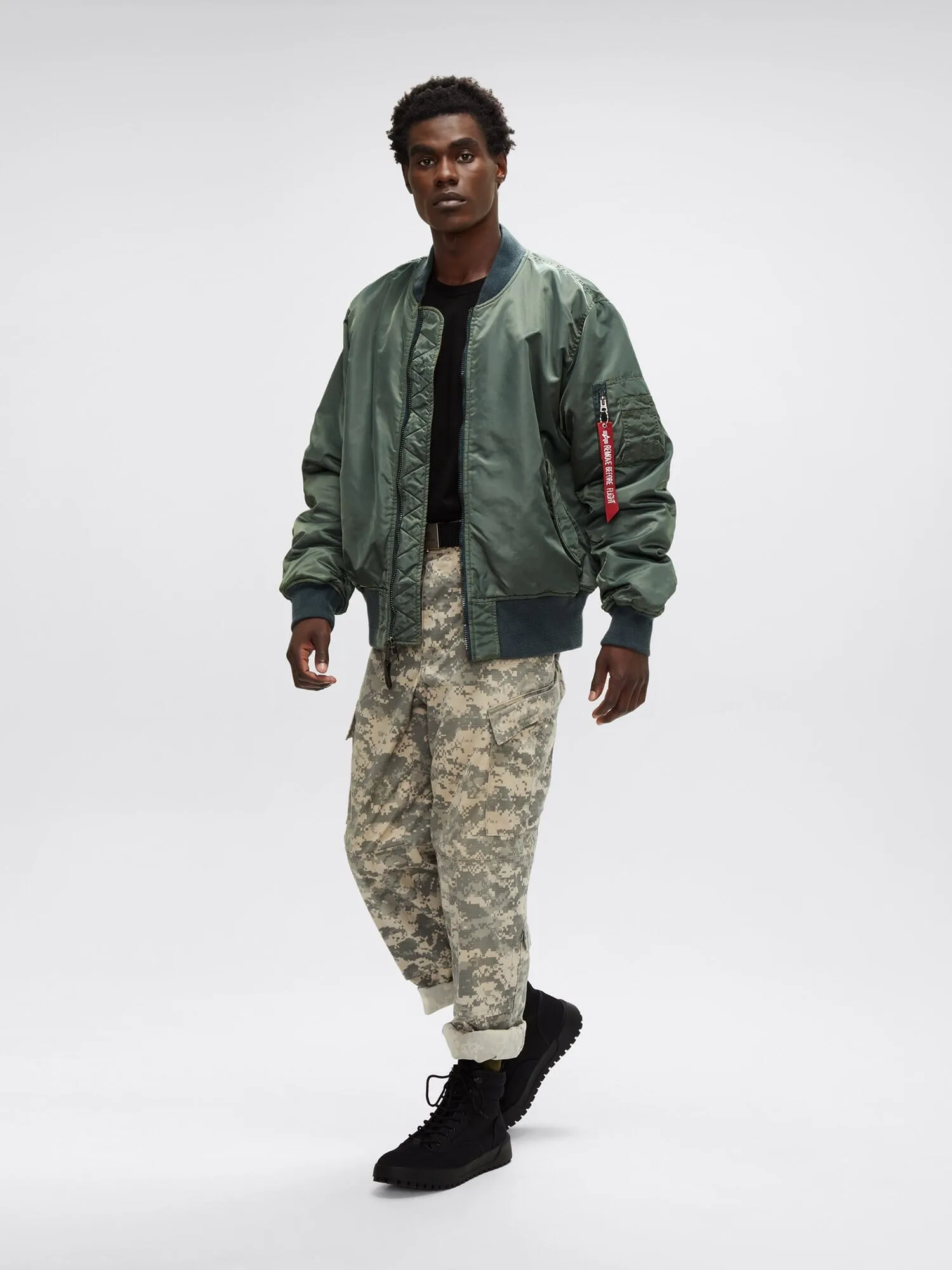 MA-1 BATTLEWASH BOMBER JACKET