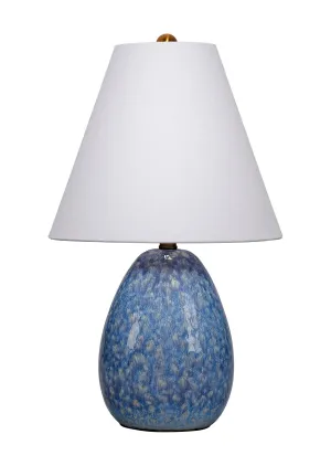 Ocean Swirl Drop Table Lamp