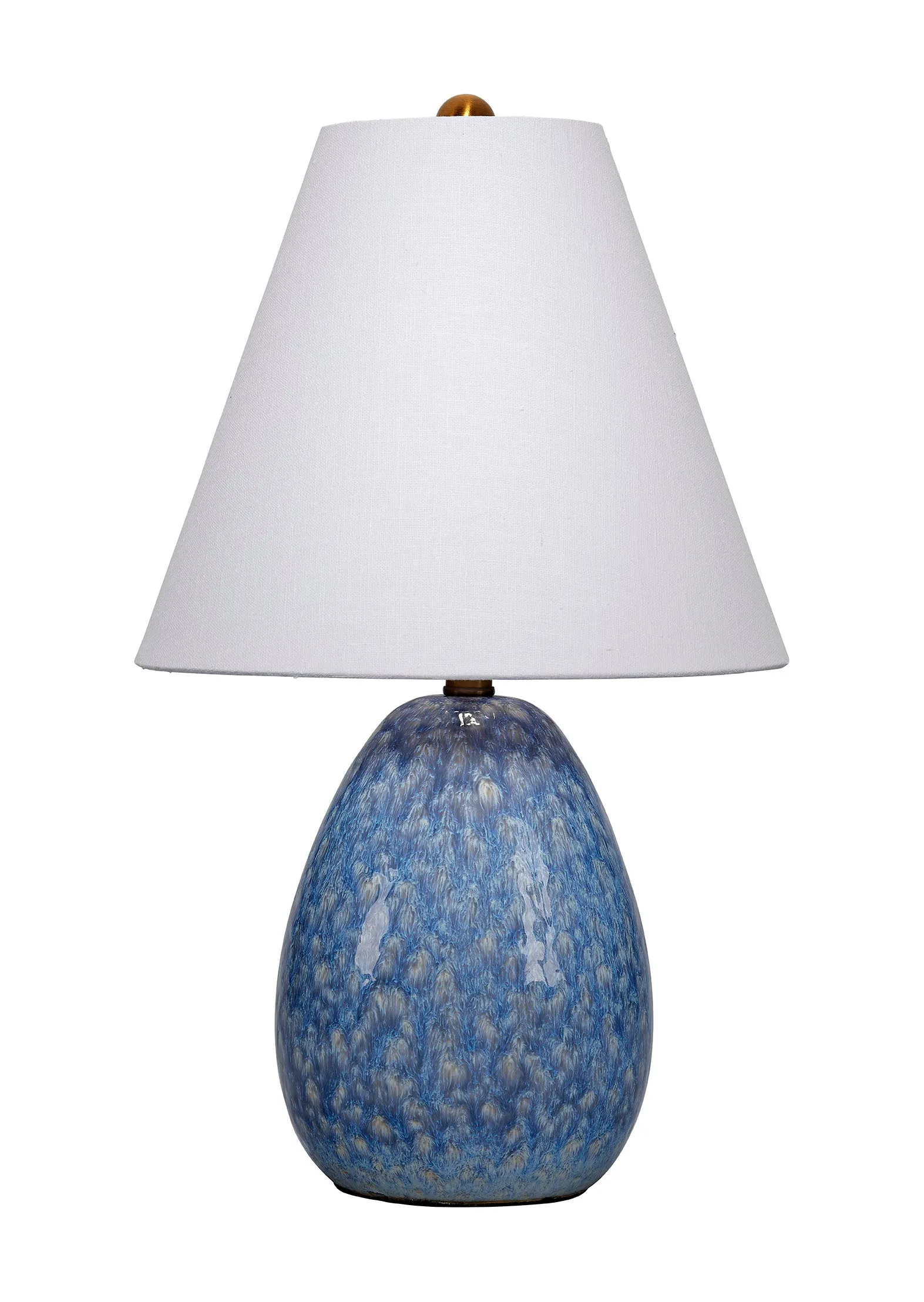 Ocean Swirl Drop Table Lamp